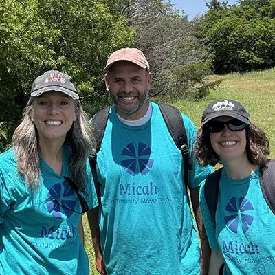 Three Micah Community Movement members